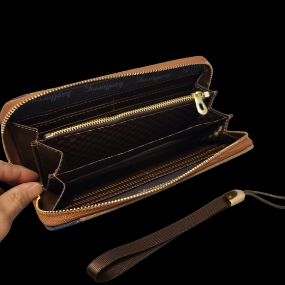 Men Vintage Canvas Wallets - Picture 2 of 9